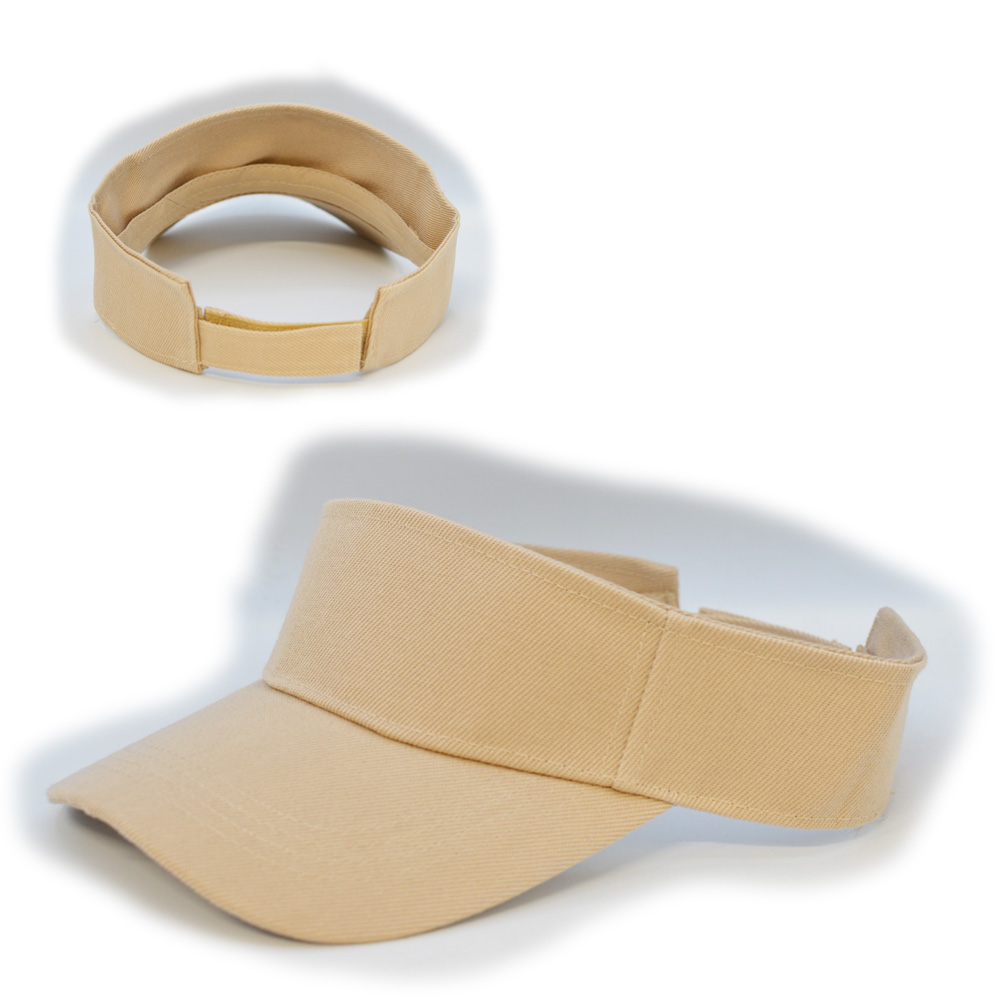 Sun Visor Cap Khaki